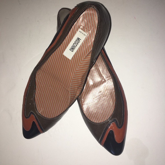 Moschino Shoes - Moschino ❤️ Shoes leather flats tri color